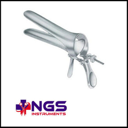 Stainless Steel Cusco Vaginal Speculum For Hospital Use With Dull Finish
