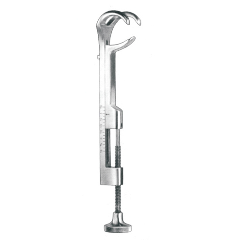 Stainless Steel Lowmans Bone Clamp - 6-8 Inch Silver Finish | Reusable Corrosion and Dust Resistant Manual Operation
