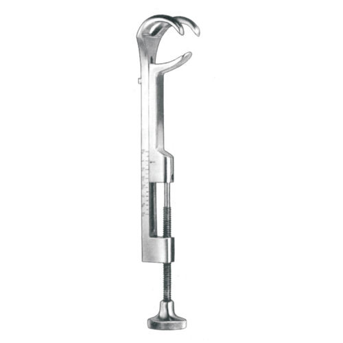 Stainless Steel Lowmans Bone Clamp For Hospital Use With Sizes 6-8Inch And Silver Finish