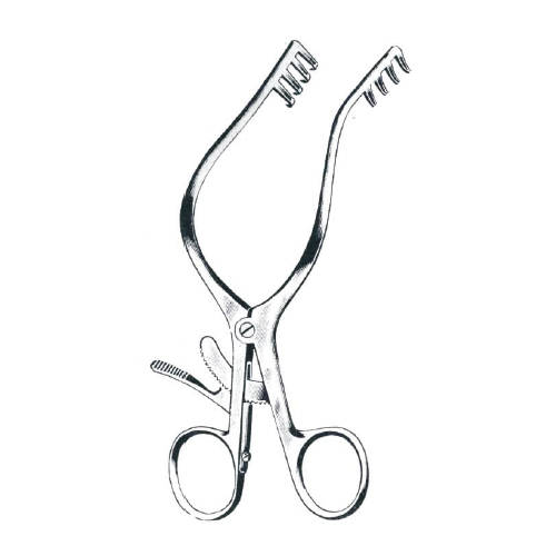 Stainless Steel Mollison Forceps