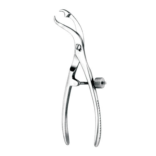 Stainless Steel Self Centering Forceps For Hospital Use With Size 20cm And Polished Finish