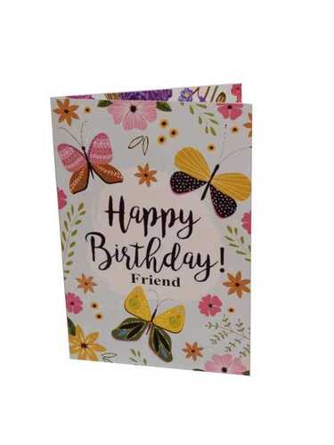 Multi Color Ttc - Musical Happy Birthday Friend Greeting Singing Card