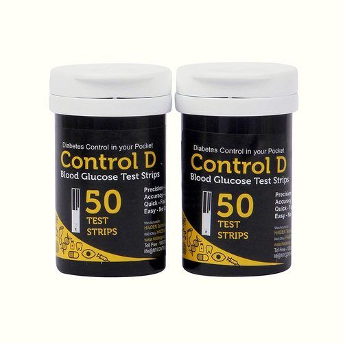 Control D 50pcs Blood Glucose Test Strip