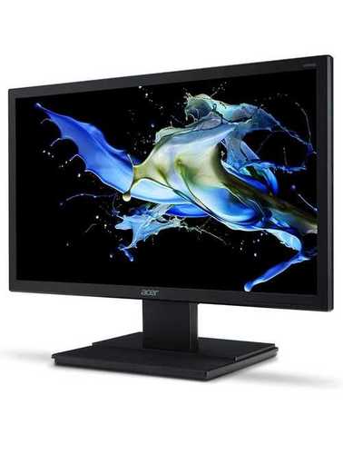 Acer V206HQL Black LCD Monitor Resolution 1600x900 With 1Wx2 Speaker