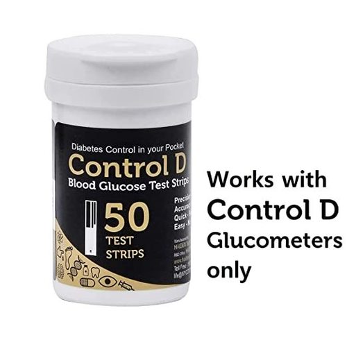 Control D 50 Blood Glucose Test Strips, Hdcdstp5o