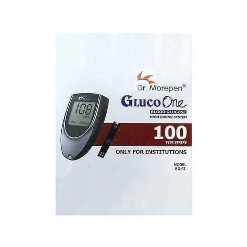 Dr. Morepen Gluco One 100 Strips, Bg 03