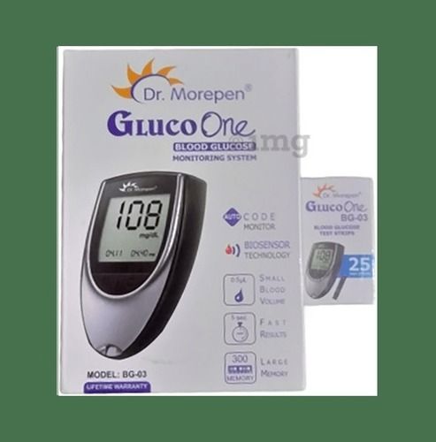 Dr. Morepen Gluco One Monitor without Strips, BG 03