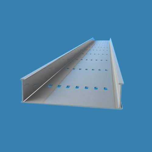 Powder Coated Heavy Duty Grey Electric Fiber Reinforced Plastic Frp Cable Tray For Industrial Use