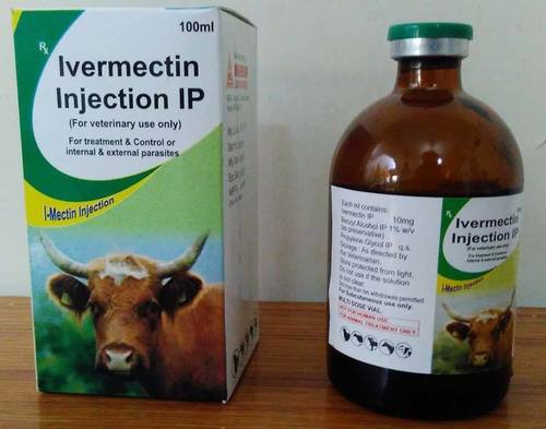 Ivermectin Injection - Veterinary Injectable Liquid for Cattle | Prescription Required, Store in Cool and Dry Place