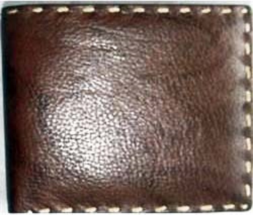 Plaini Fold Able Type Light Weight And Spacious Mens Brown Color Leather Wallet Size: Various Sizes Are Available