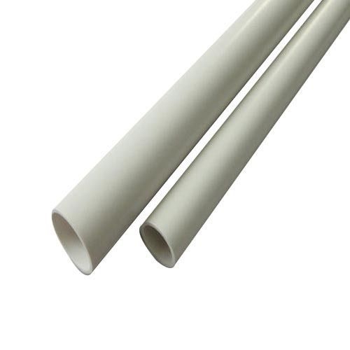 Polished Round Shape 25 Mm Three Meter Pvc Conduit Electrical Pipe  Application: Construction