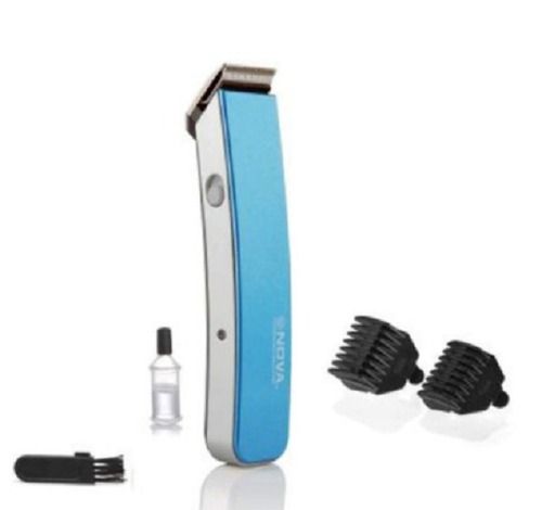 Blue Stainless Steel Blade Quick Charging Nova 216 Manual Battery Trimmer