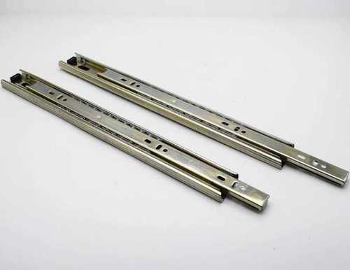 10 to 15 MM Rusting Free Mild Steel Polished Drawer Channel for Furniture Fitting