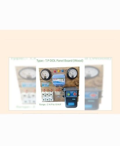 2Hp To 10Hp Wooden Three Phase Dol Starter Panel For Agriculture Use Frequency (Mhz): 50 Hertz (Hz)