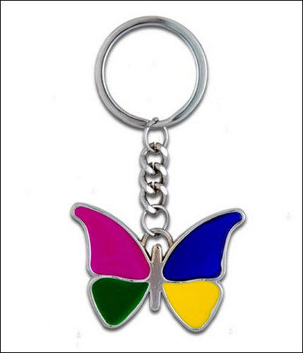 Colorful Fluttering Butterfly Key Chain For Personal and Gift