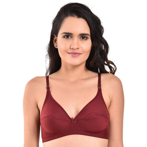 Black Sports Plain Bra For Ladies With Detachable Cups, Unique Feminine  Look, Skin Friendly, Super Comfortable, Inner Wear Size: Small at Best  Price in New Delhi