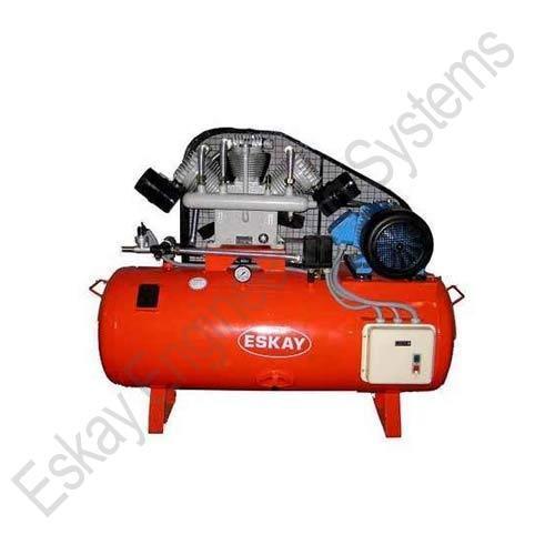 Free From Defects SS Two Stage Air Compressor (Tank Capacity 160 To 500 Liters)