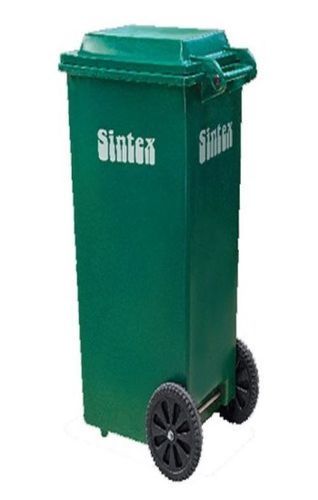 Gbrw Series Sintex Plastic Green Waste Bins With Wheels For Industries