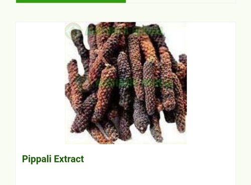 Hyginically Processed Fresh And Natural Herbal A Grade Pippali Extract Shelf Life: 2 Years