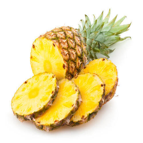 Juicy Delicious Rich Natural Taste Healthy Fresh Pineapple