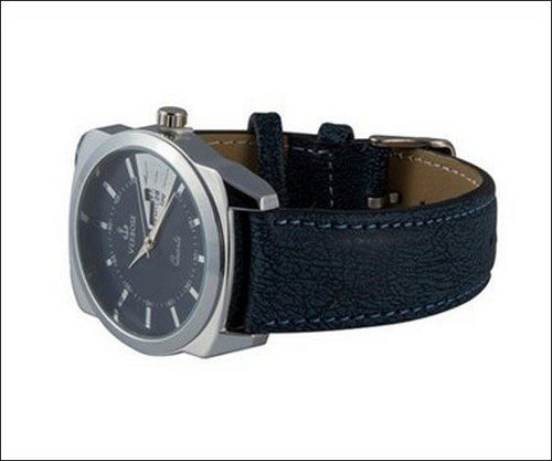 Leather Strap Analog Display Verbose Fashion Blue Wrist Casual Watch For  Mens Color Of Band: Black at Best Price in New Delhi | Excel Gifts &  Novelties