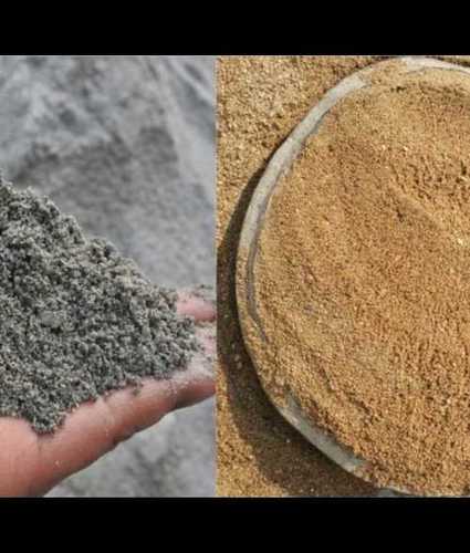 Natural Color 40 To 50 Kg Packaging Cement And Sand For Construction Use