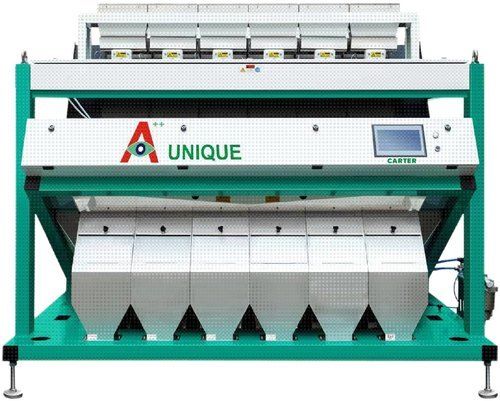 Paint Coated Single Phase Semi Automatic Rice Color Sorter (Capacity 4-5 Ton/Hour) Accuracy: 99.99%  %