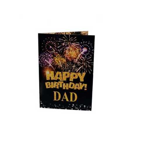 Multi Color Ttc- Sound Birthday Greeting Voice Card For Father