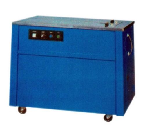 Blue 0.5 Kw Strapping Machine, Power Supply 220/50/1 Ph With Layout Dimension L 902 X D 575 X H 780 Mm