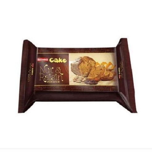 Chocolate Flavor Nuts And Rasin Romance Britannia Cake, 140 Gm Pack Additional Ingredient: Coca