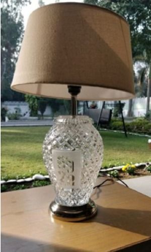 White Cone Contemporary Glass Table Lamps For Home And Hotel