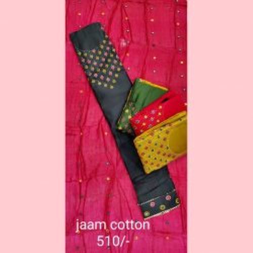 Shree Fabs 1993 Mariya hit Design Red Unstiched Jaam Cotton Pakistani Suit