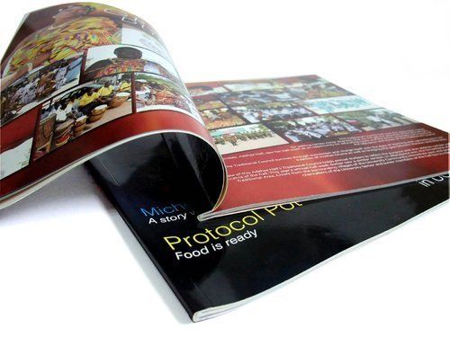 Magazine Printing Services - High-Quality Paper, Custom Sizes Available, Vibrant Full-Color Printing, Tailored Offline Solutions