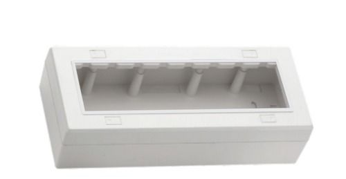 Modular Surface Gang Box White 8M(Hz)