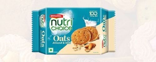 Nutri Choice Heavens Soft Oats, Almond and Milk Britannia Biscuits
