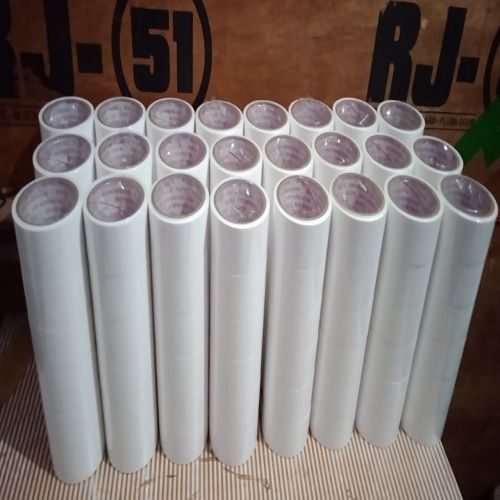 White Round Shape Hot Melt Electronic Spices Pvc Bopp Transparent Tape 