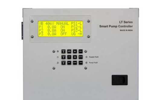 Siemens Grey Electrical Lt Wall Intelligent Three Pump Control Panel Base Material: Metal Base