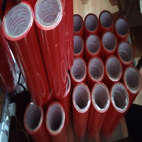 Red Single Sided Electronic Spices Electrical Insulation Self Adhesive Pvc Tape 