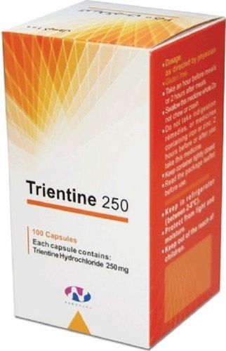 Trientine 250 Capsules Cool And Dry Place