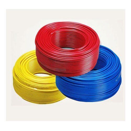 Multi Color 90M Single Core Pvc Insulated Electrical Copper House Wiring Cable With Fire Resistant