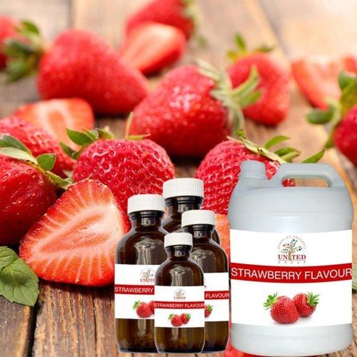 Edible Strawberry Fruit Liquid Flavour For Bakery, Pharma And Food Industry