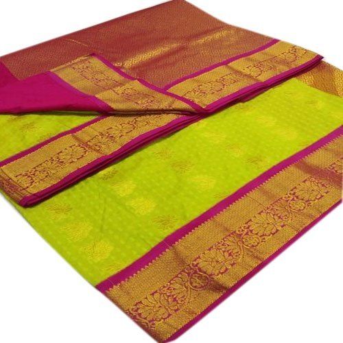 Green & Red Designer Art Silk Sarees