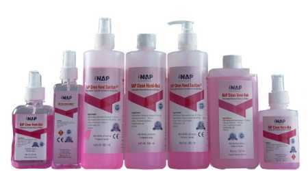 ISO Certified Alcohol Based NAP Clean Hand Sanitizer For Personal Hygiene