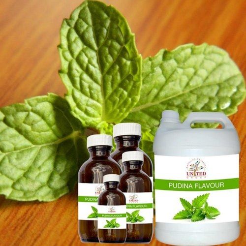 Mint (Pudina) Liquid Concentrated Flavour For Confectionery, Pharmaceutical And Bakery Products