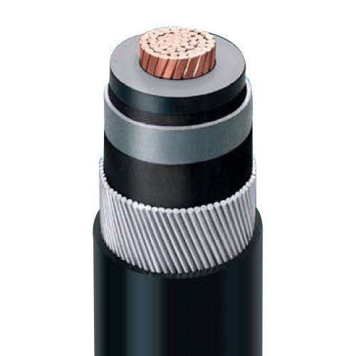 Pvc Kei Copper Black Jacket High Voltage Cables For Power Transmission And Distribution Application: Construction