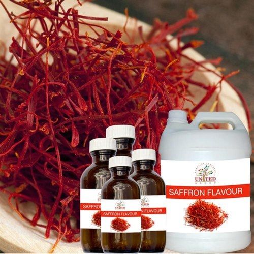 Saffron (Kesar) Concentrated Liquid Flavour For Confectionery, Bakery Products