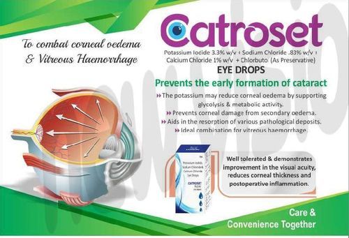 Catroset Eye Drops Store In A Cool