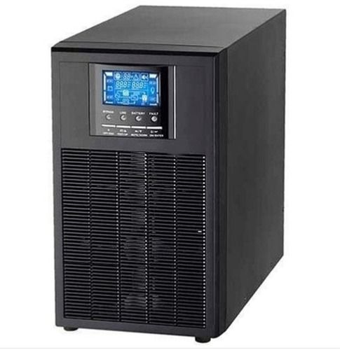 Black Domestic Online Ups With 415 V + 10% - 20% Input And 230V +- 2% Output Voltage