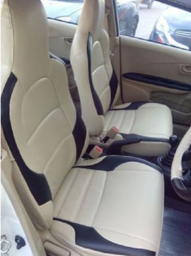 Honda Amaze Car Leather Seat Cover For Back, Front Vehicle Type: Four Wheeler