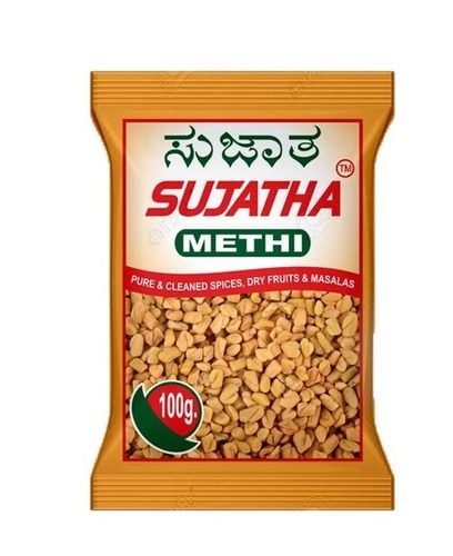 100 Gram Pure and Cleaned First Grade Methi Seeds
